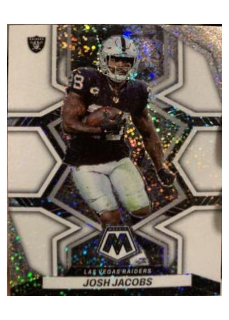 2022 Panini Mosaic Base Set Josh Jacobs #116 card
