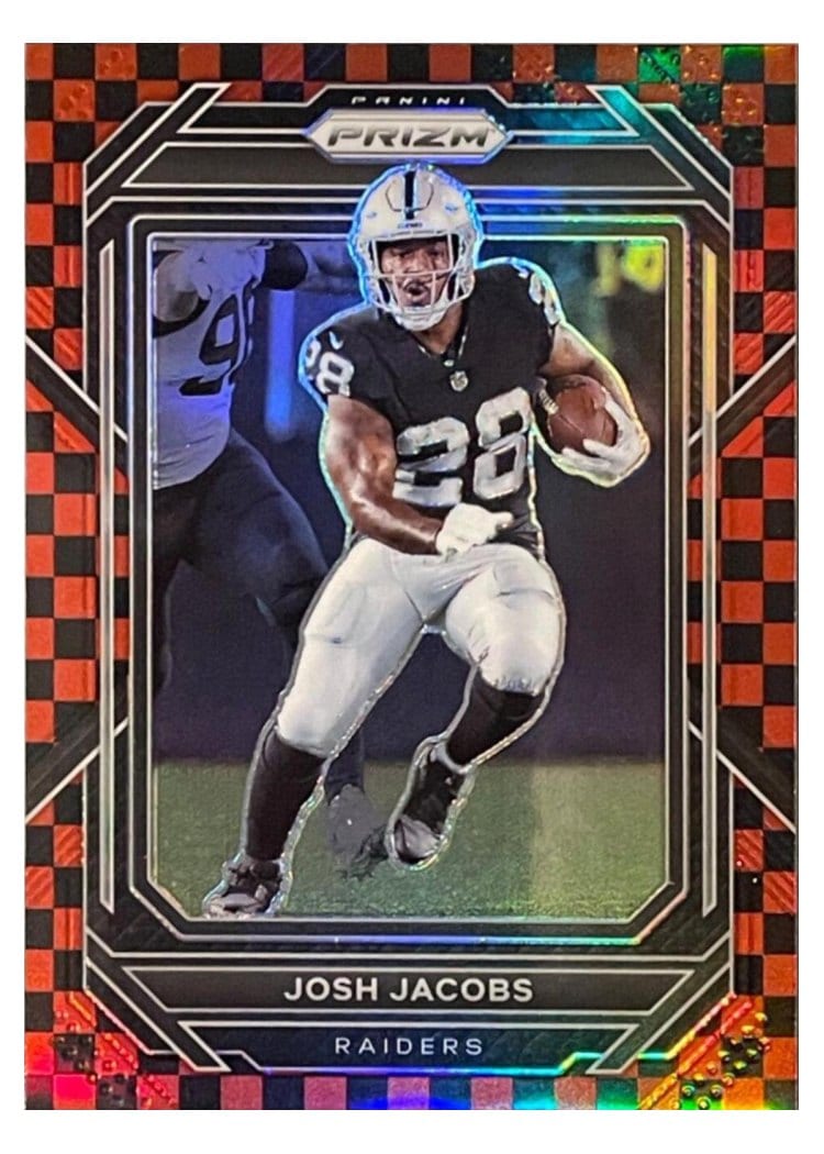 2022 Panini Prizm Base Set Josh Jacobs #170 card
