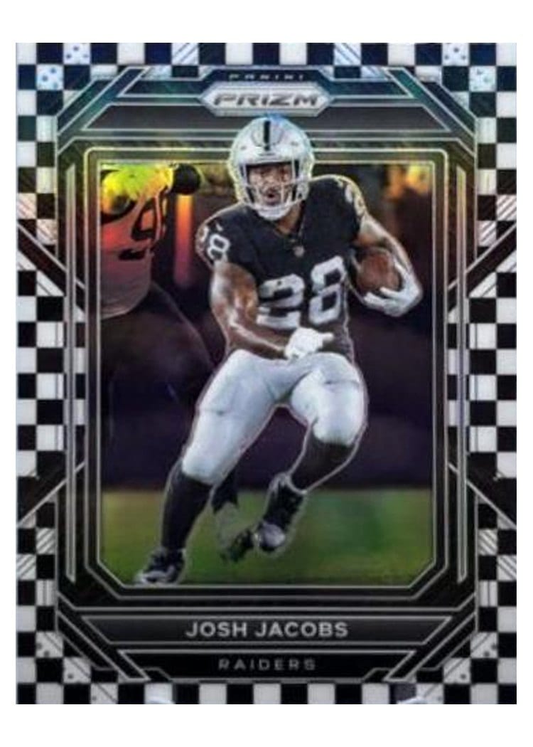 2022 Panini Prizm Base Set Josh Jacobs #170 card