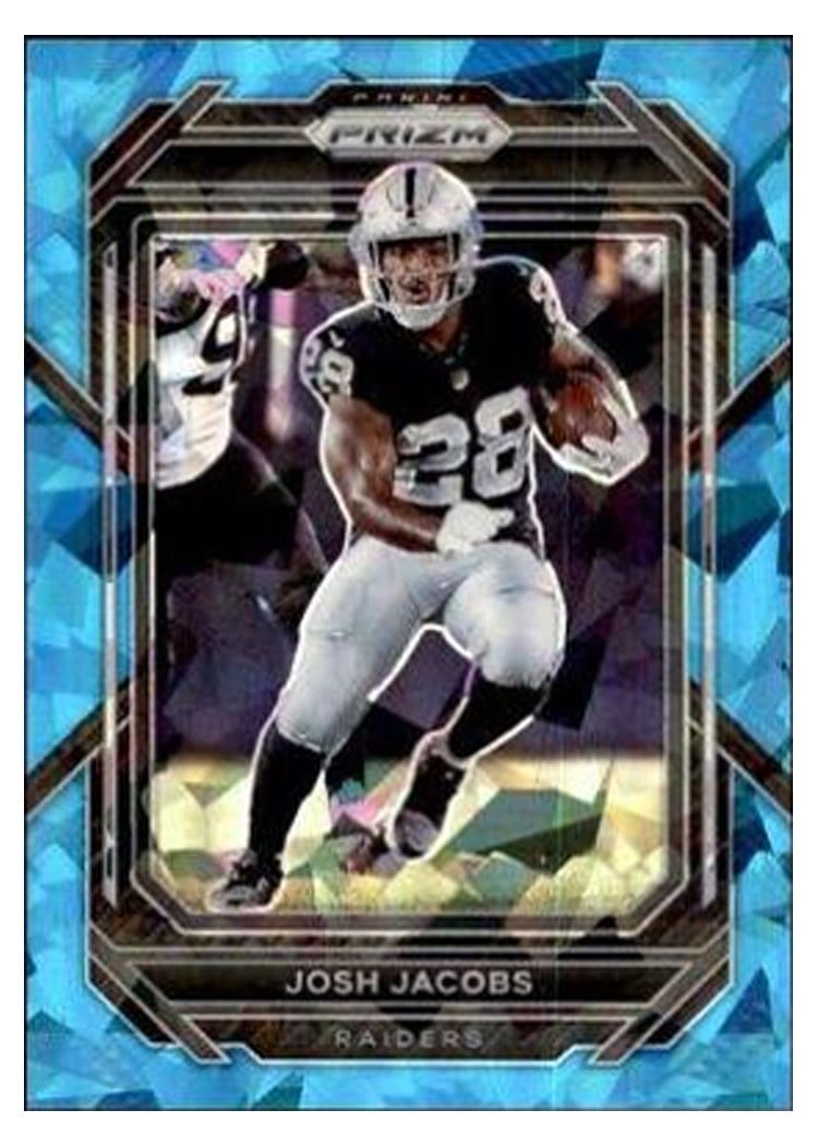 2022 Panini Prizm Base Set Josh Jacobs #170 card