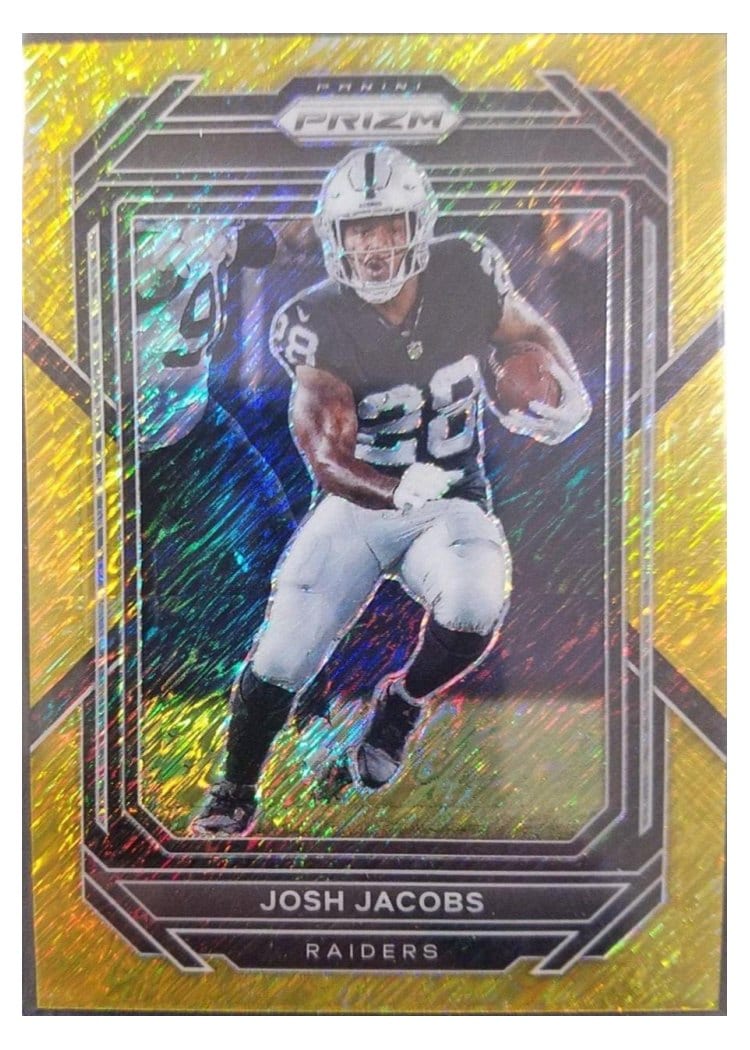 2022 Panini Prizm Base Set Josh Jacobs #170 card