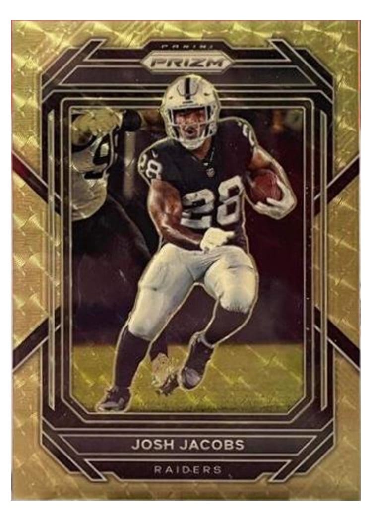 2022 Panini Prizm Base Set Josh Jacobs #170 card