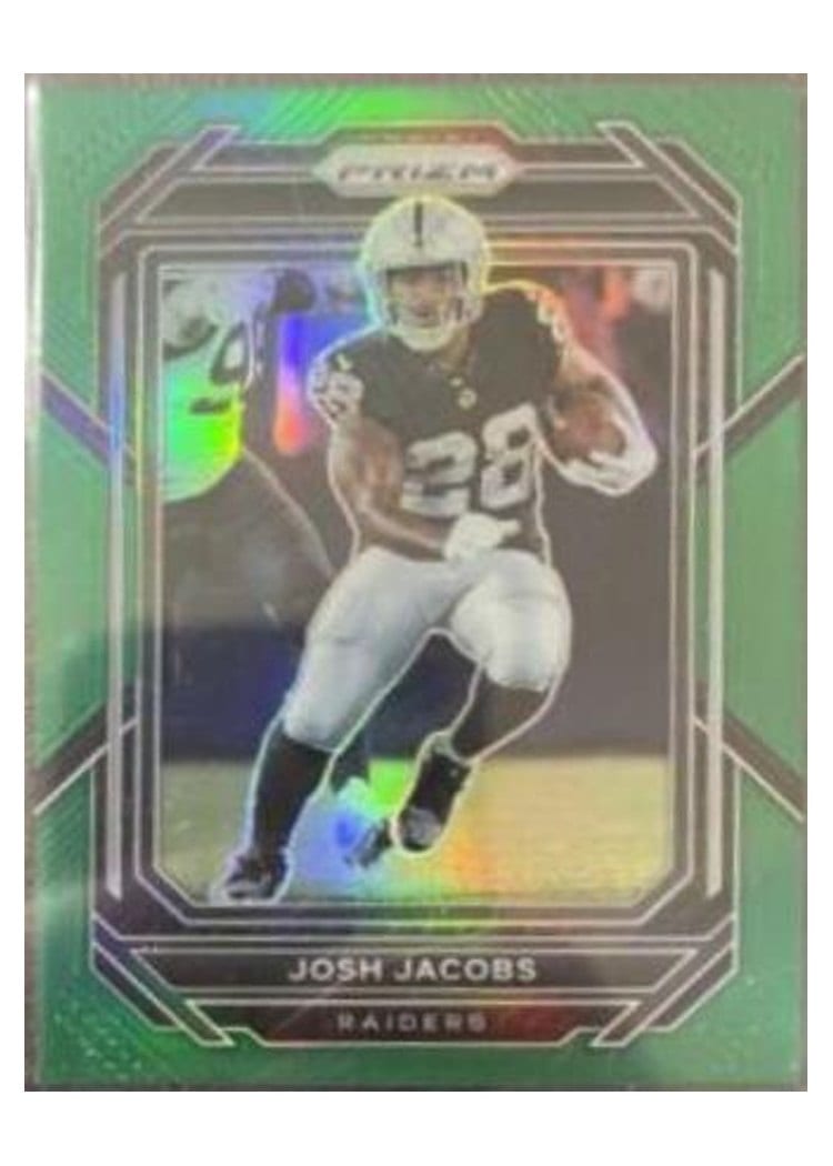 2022 Panini Prizm Base Set Josh Jacobs #170 card