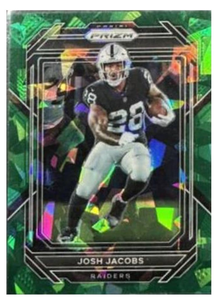 2022 Panini Prizm Base Set Josh Jacobs #170 card