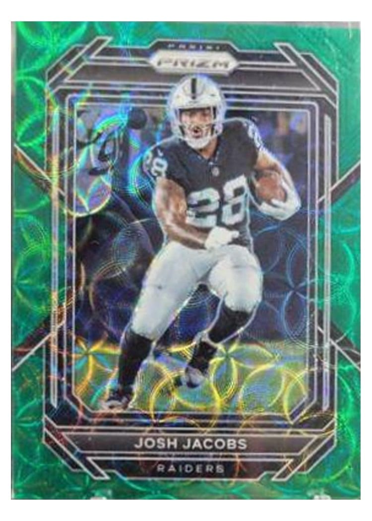 2022 Panini Prizm Base Set Josh Jacobs #170 card