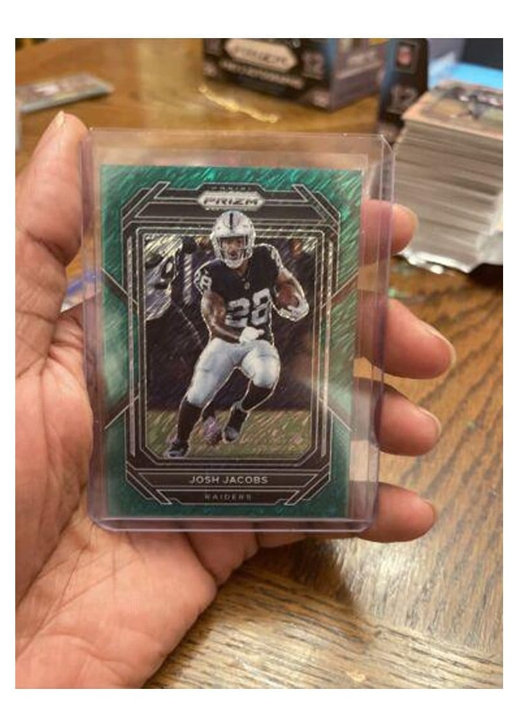 2022 Panini Prizm Base Set Josh Jacobs #170 card