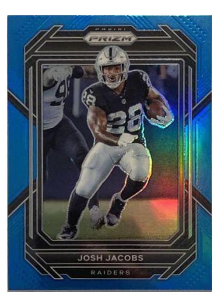 2022 Panini Prizm Base Set Josh Jacobs #170 card
