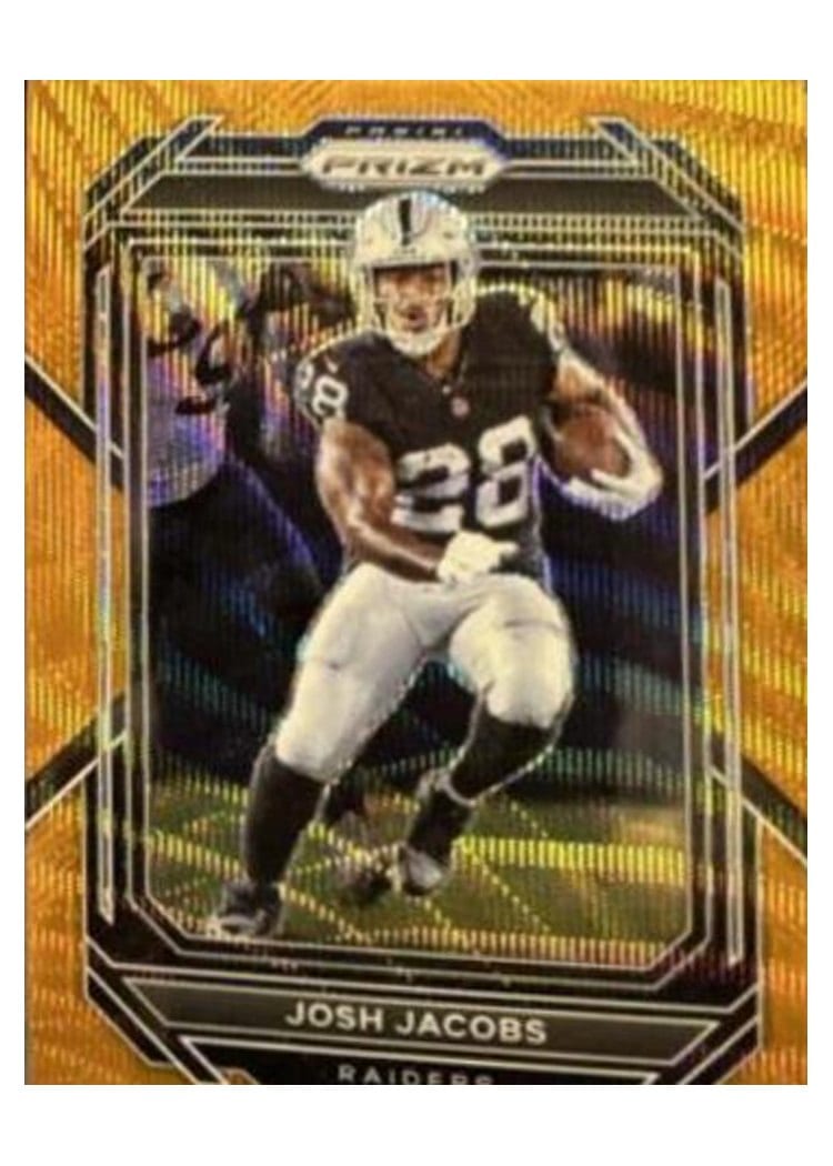 2022 Panini Prizm Base Set Josh Jacobs #170 card
