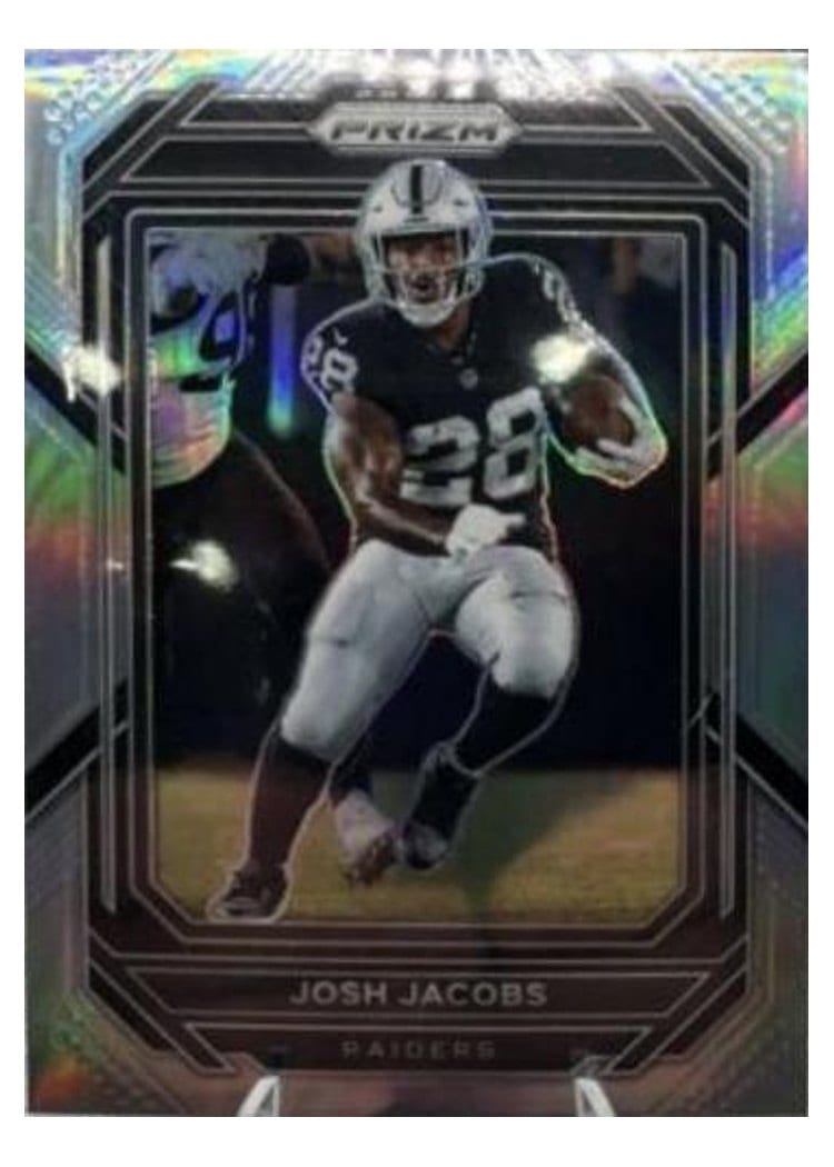 2022 Panini Prizm Base Set Josh Jacobs #170 card