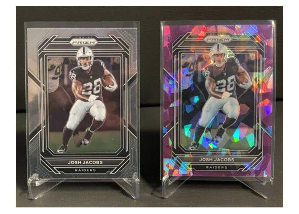 2022 Panini Prizm Base Set Josh Jacobs #170 card