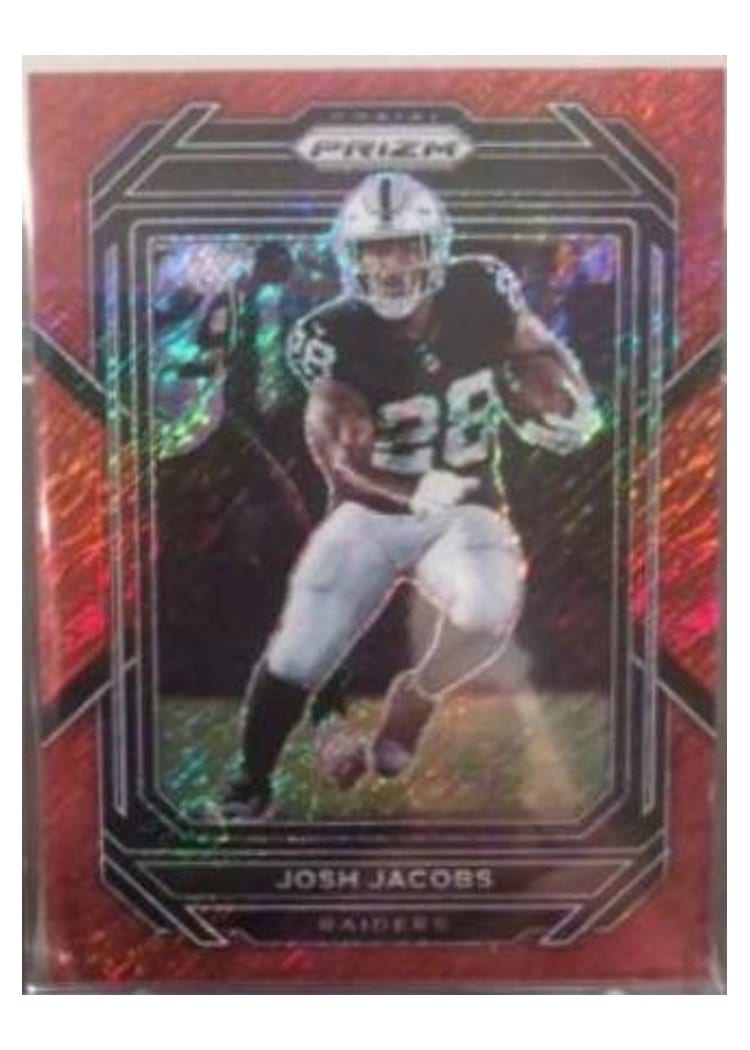 2022 Panini Prizm Base Set Josh Jacobs #170 card