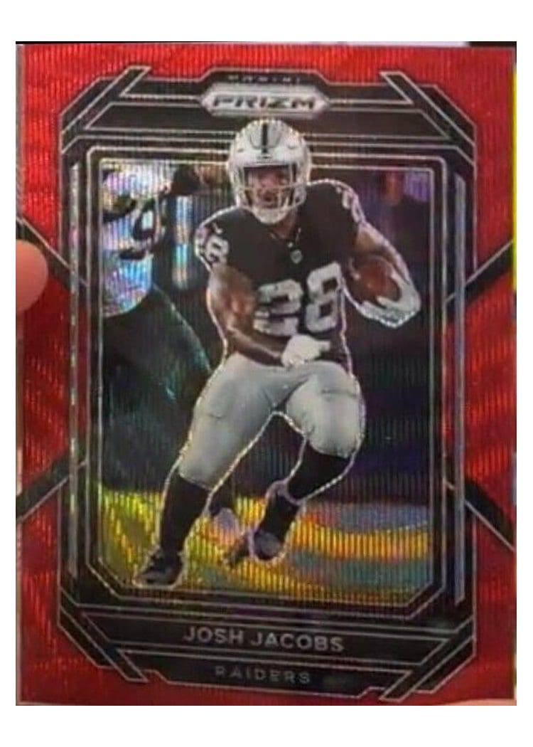 2022 Panini Prizm Base Set Josh Jacobs #170 card