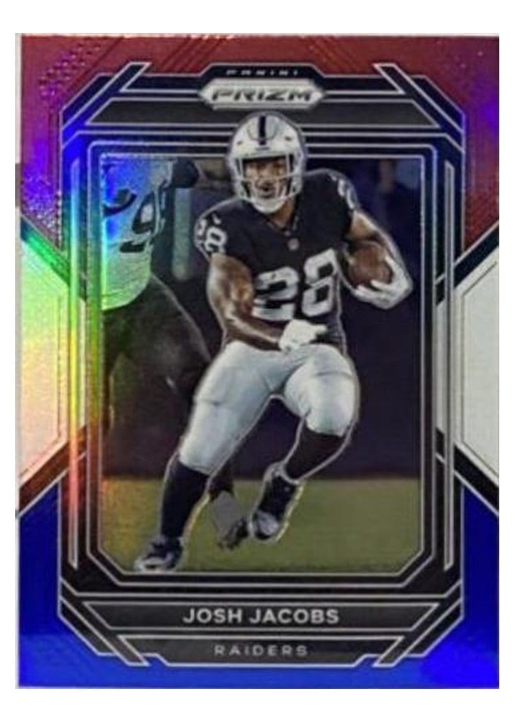2022 Panini Prizm Base Set Josh Jacobs #170 card