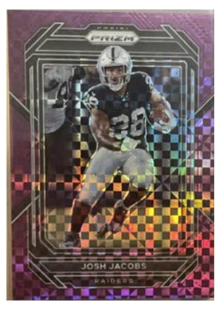 2022 Panini Prizm Base Set Josh Jacobs #170 card