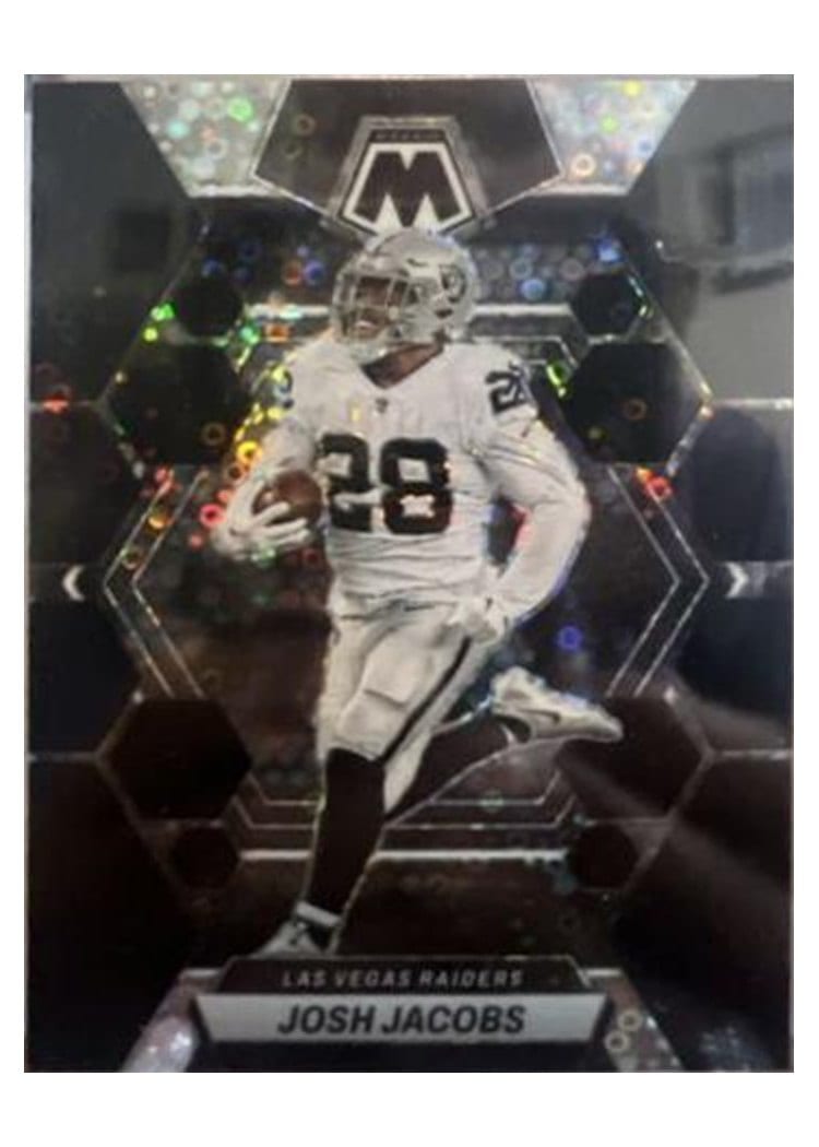2023 Panini Mosaic Base Set Josh Jacobs #119 card