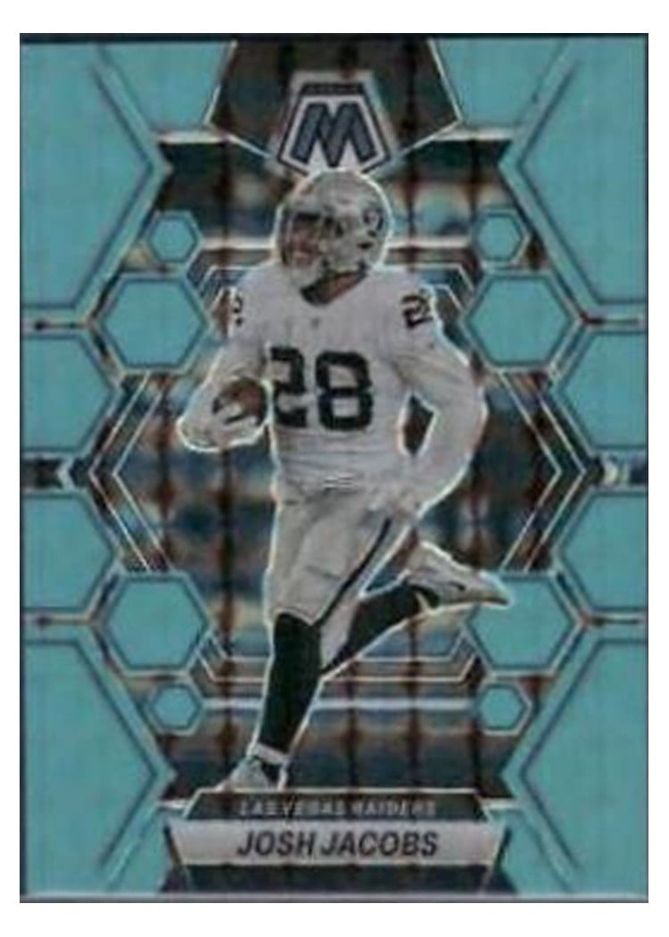 2023 Panini Mosaic Base Set Josh Jacobs #119 card