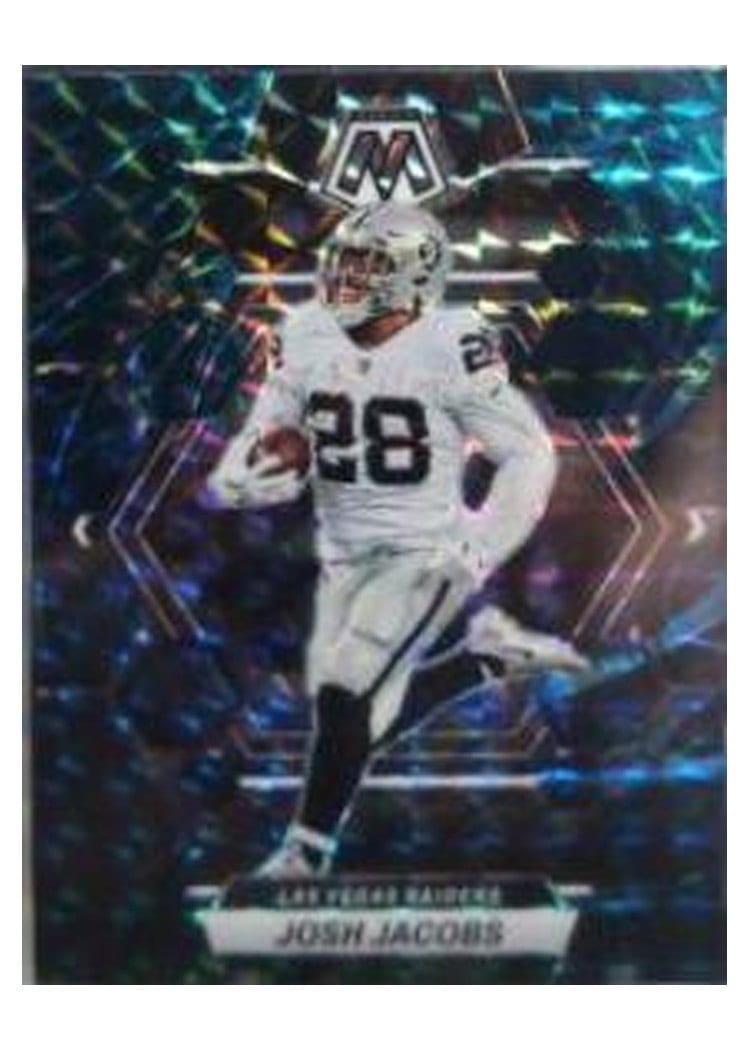 2023 Panini Mosaic Base Set Josh Jacobs #119 card