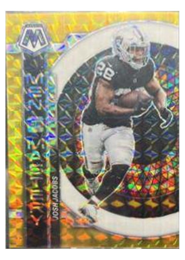 2023 Panini Mosaic Base Set Josh Jacobs #119 card