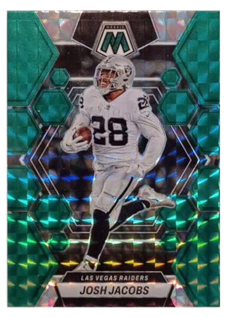 2023 Panini Mosaic Base Set Josh Jacobs #119 card