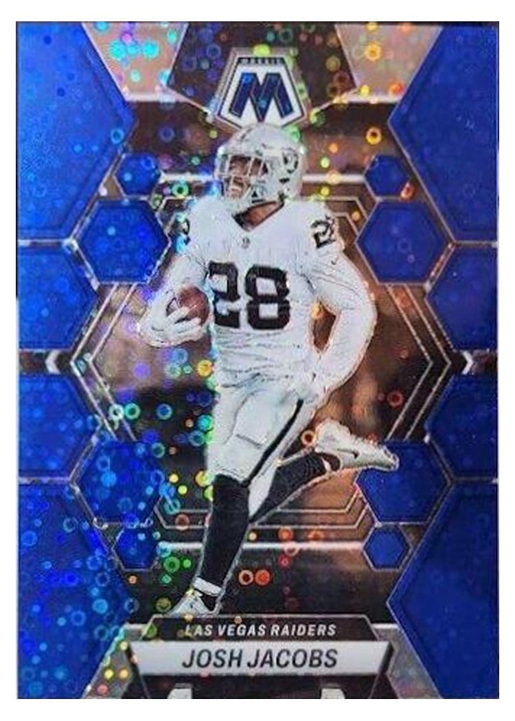 2023 Panini Mosaic Base Set Josh Jacobs #119 card