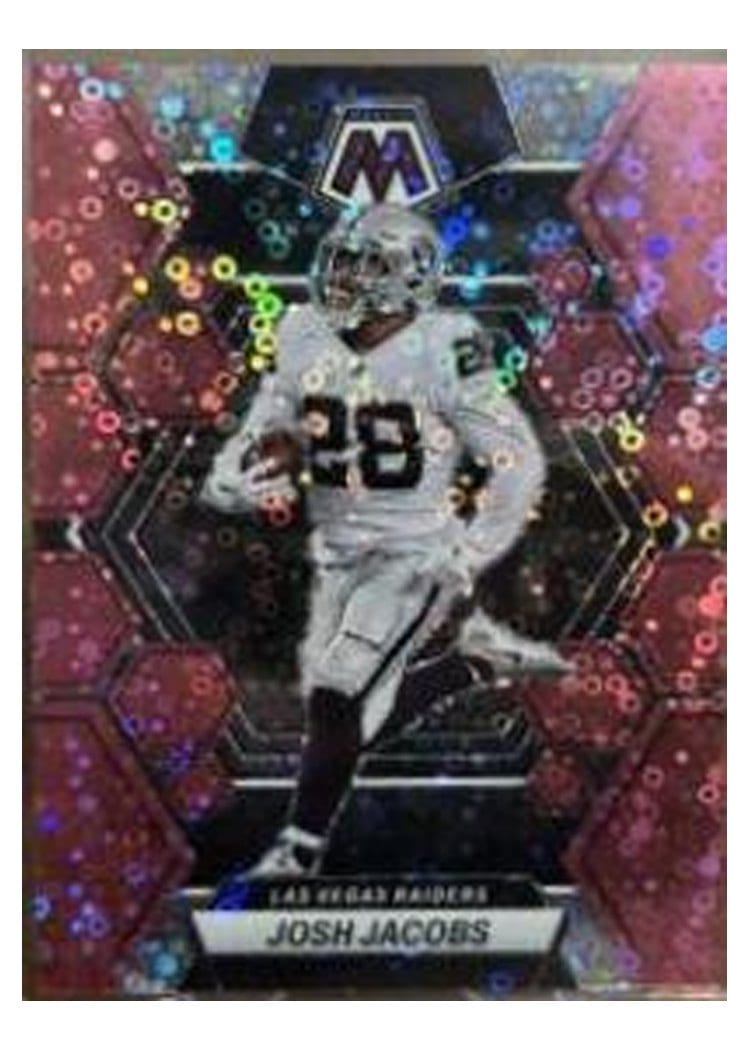 2023 Panini Mosaic Base Set Josh Jacobs #119 card