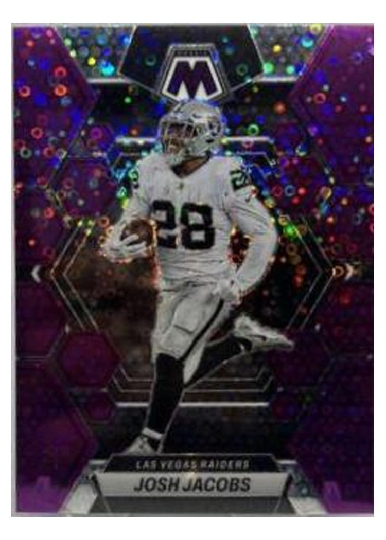 2023 Panini Mosaic Base Set Josh Jacobs #119 card