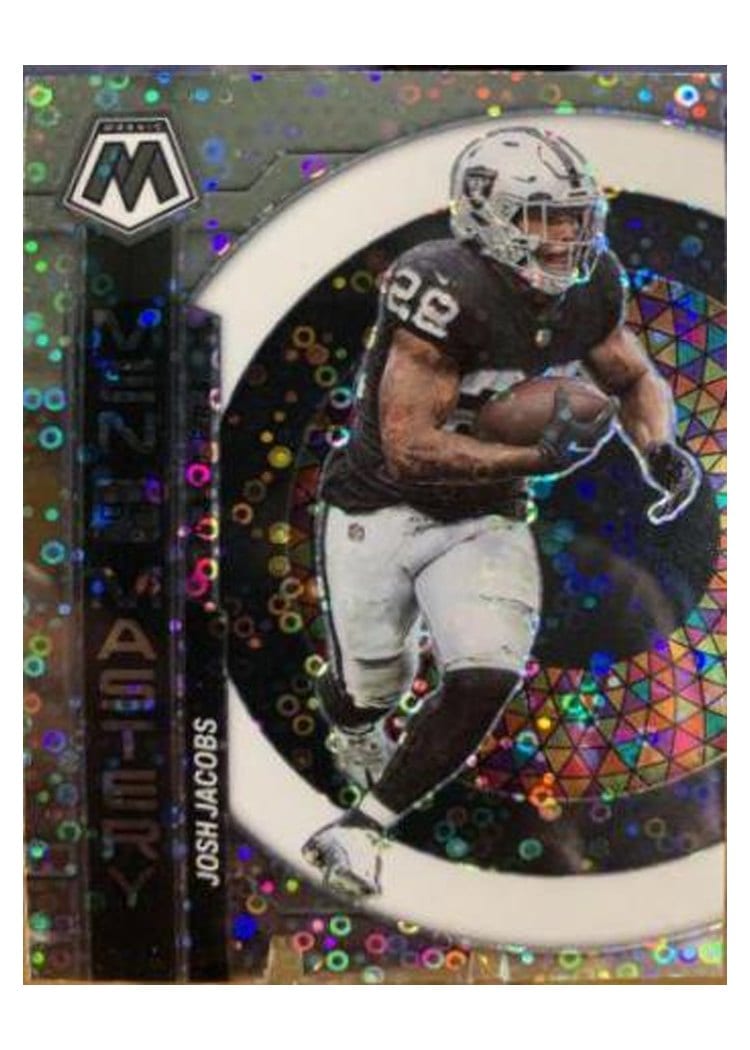 2023 Panini Mosaic Base Set Josh Jacobs #119 card