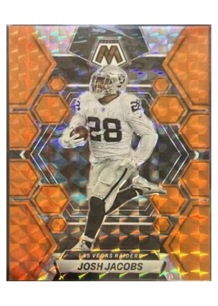 2023 Panini Mosaic Base Set Josh Jacobs #119 card