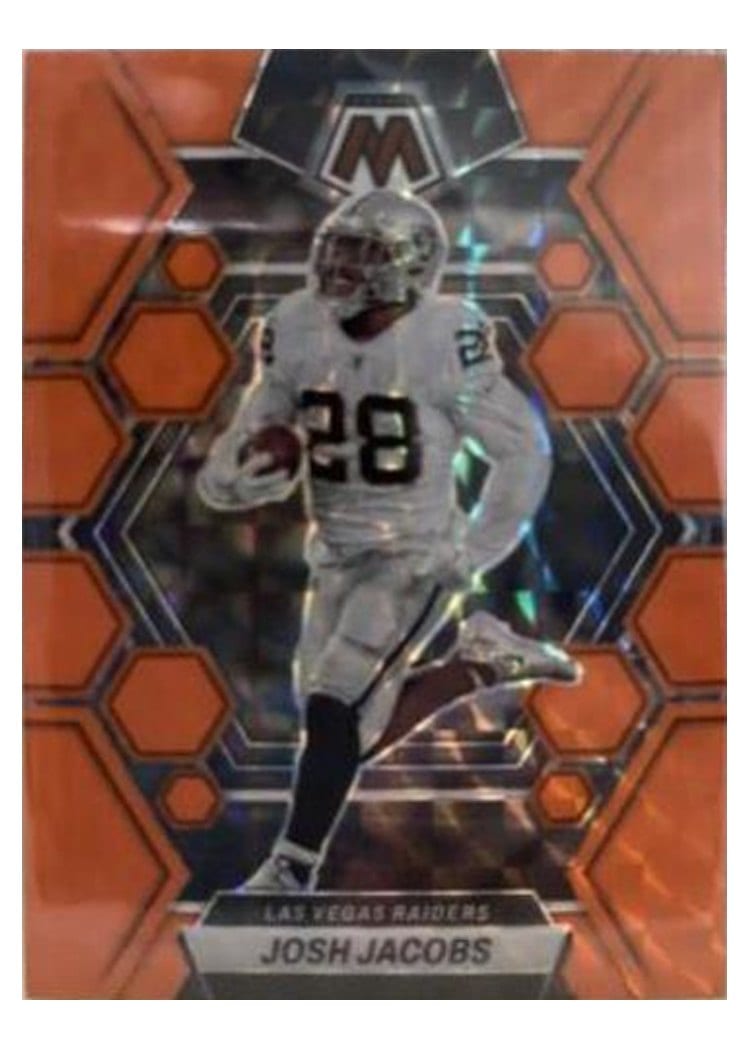 2023 Panini Mosaic Base Set Josh Jacobs #119 card