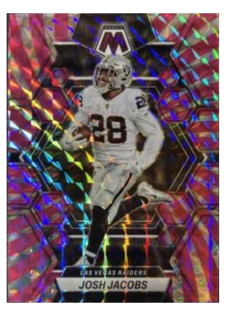 2023 Panini Mosaic Base Set Josh Jacobs #119 card