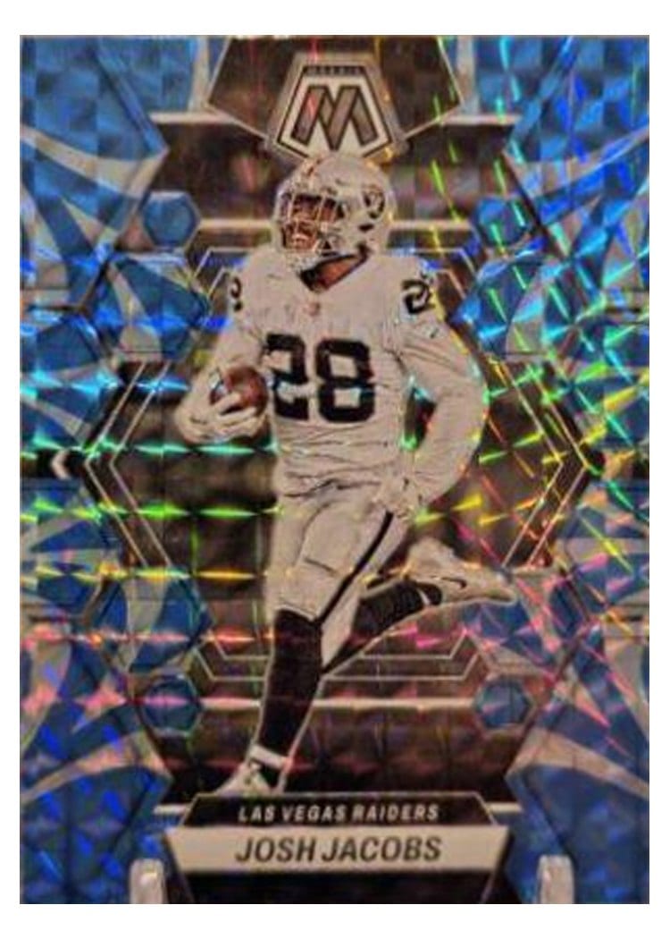 2023 Panini Mosaic Base Set Josh Jacobs #119 card