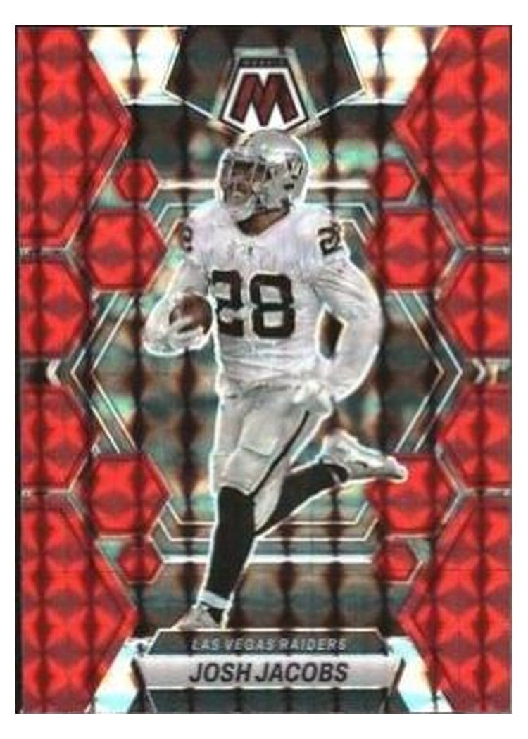 2023 Panini Mosaic Base Set Josh Jacobs #119 card