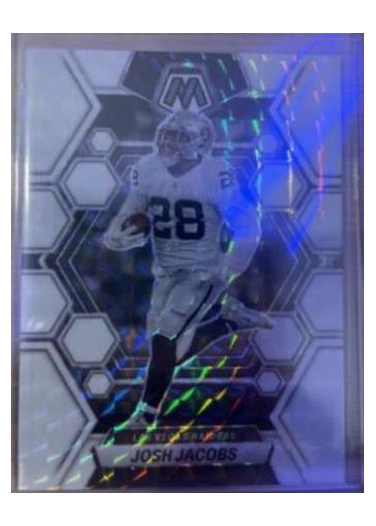 2023 Panini Mosaic Base Set Josh Jacobs #119 card