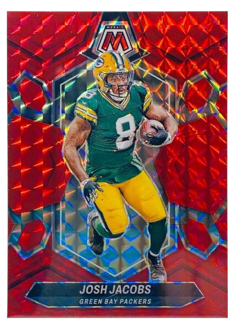 2024 Panini Mosaic Base Set Josh Jacobs #79 card