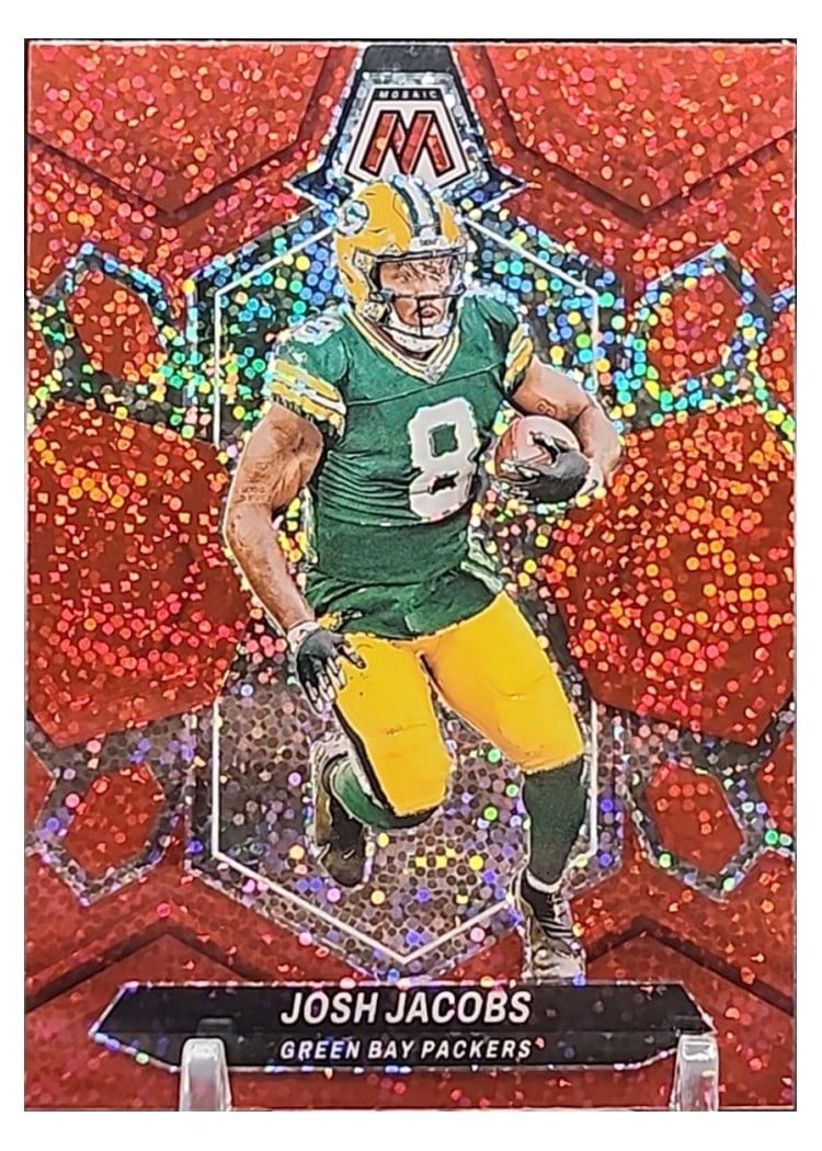 2024 Panini Mosaic Base Set Josh Jacobs #79 card