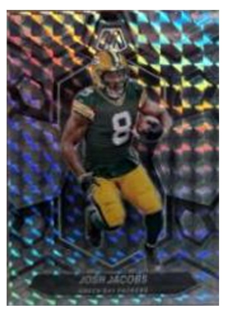 2024 Panini Mosaic Base Set Josh Jacobs #79 card