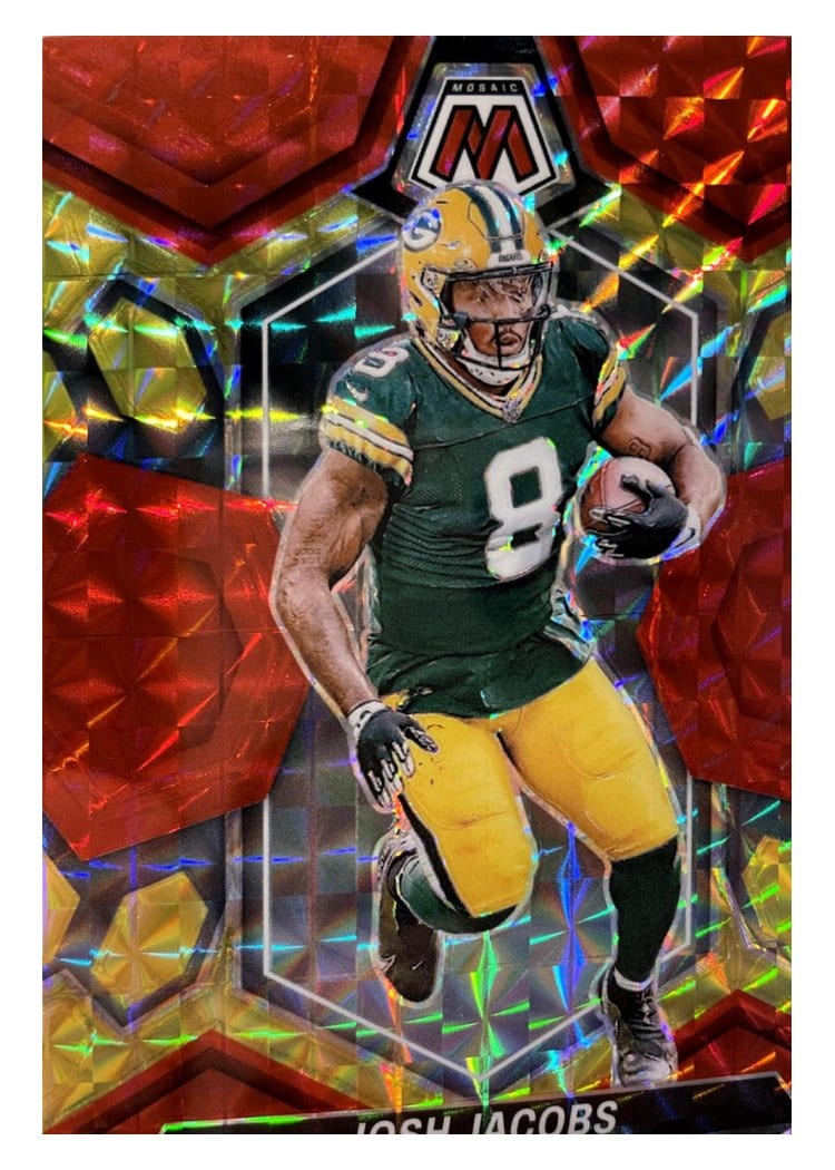 2024 Panini Mosaic Base Set Josh Jacobs #79 card