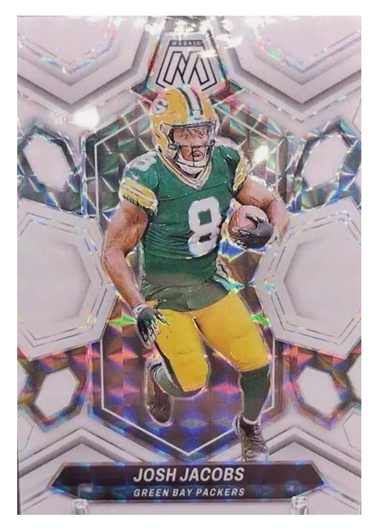 2024 Panini Mosaic Base Set Josh Jacobs #79 card
