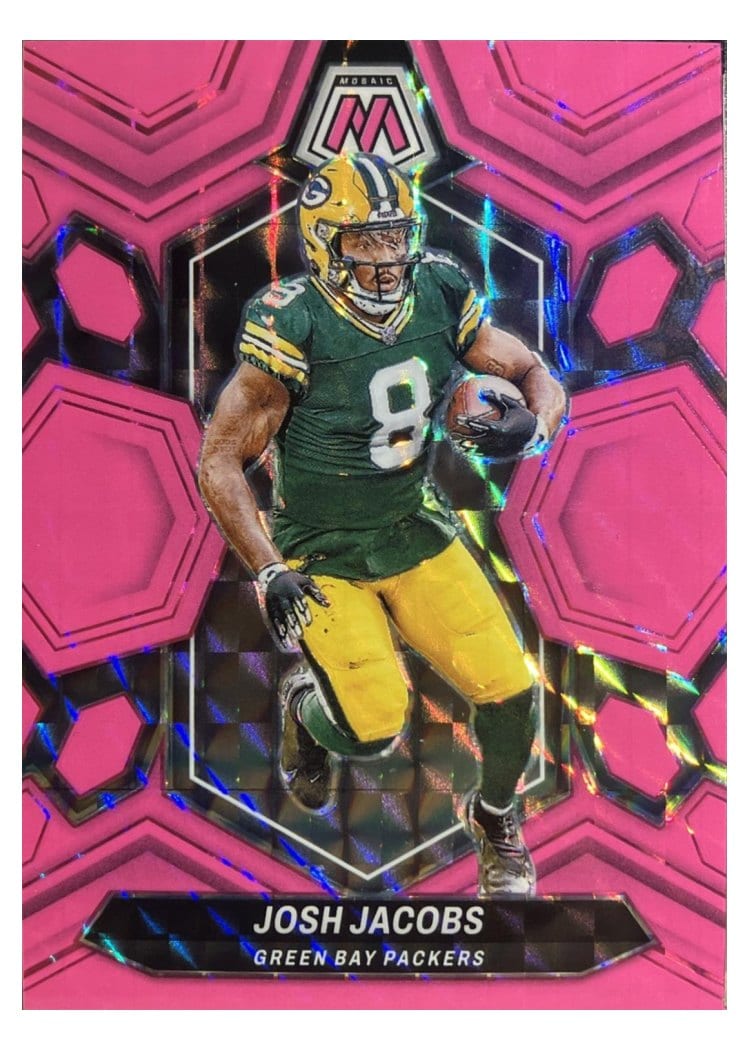 2024 Panini Mosaic Base Set Josh Jacobs #79 card