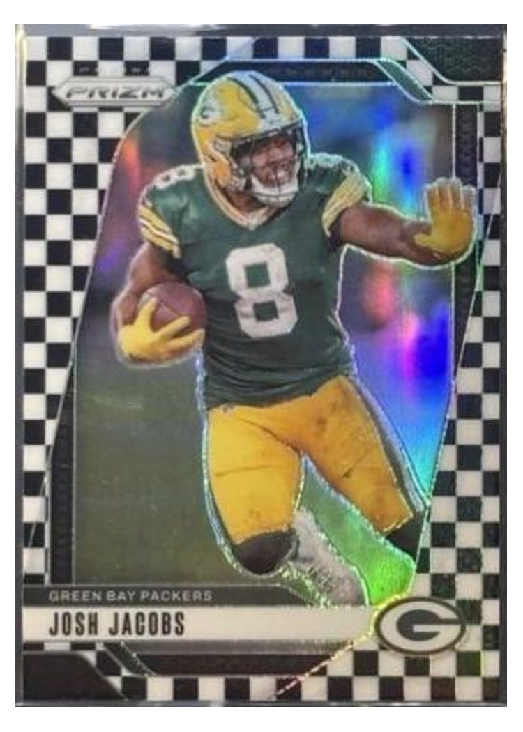 2024 Panini Prizm Base Set Josh Jacobs #102 card