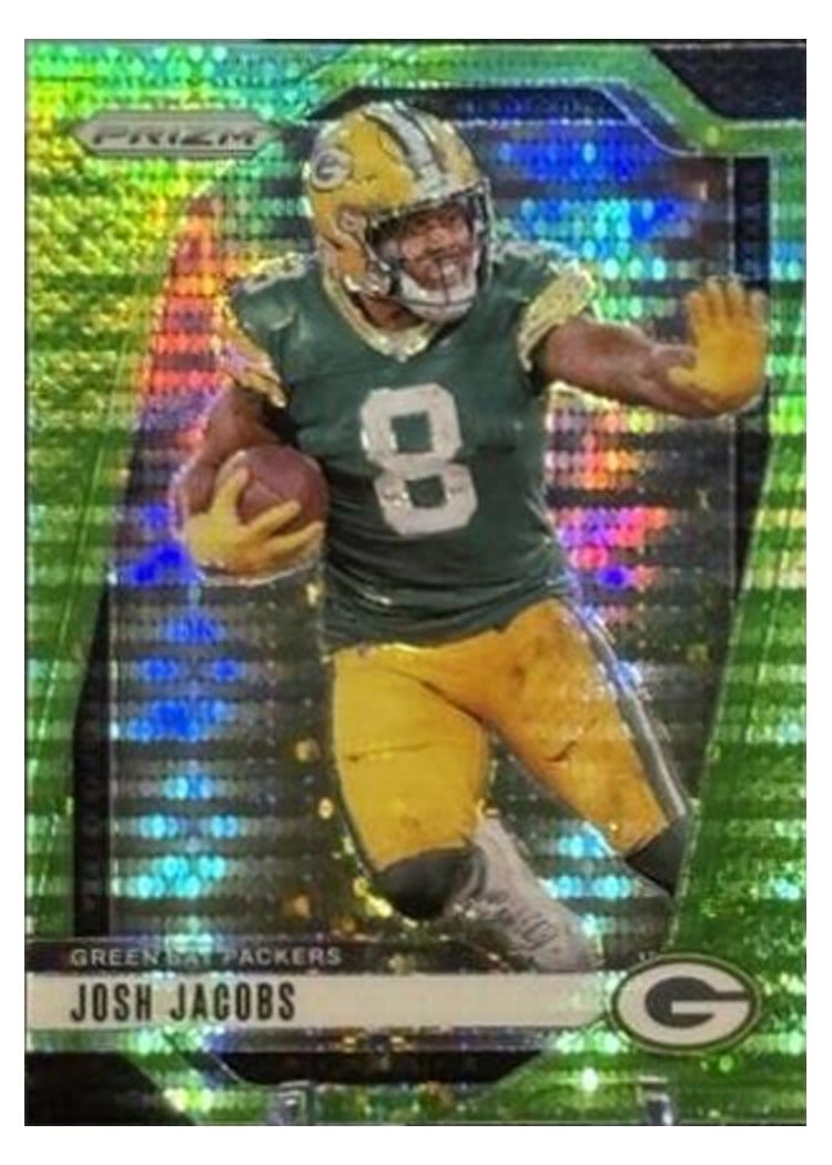 2024 Panini Prizm Base Set Josh Jacobs #102 card