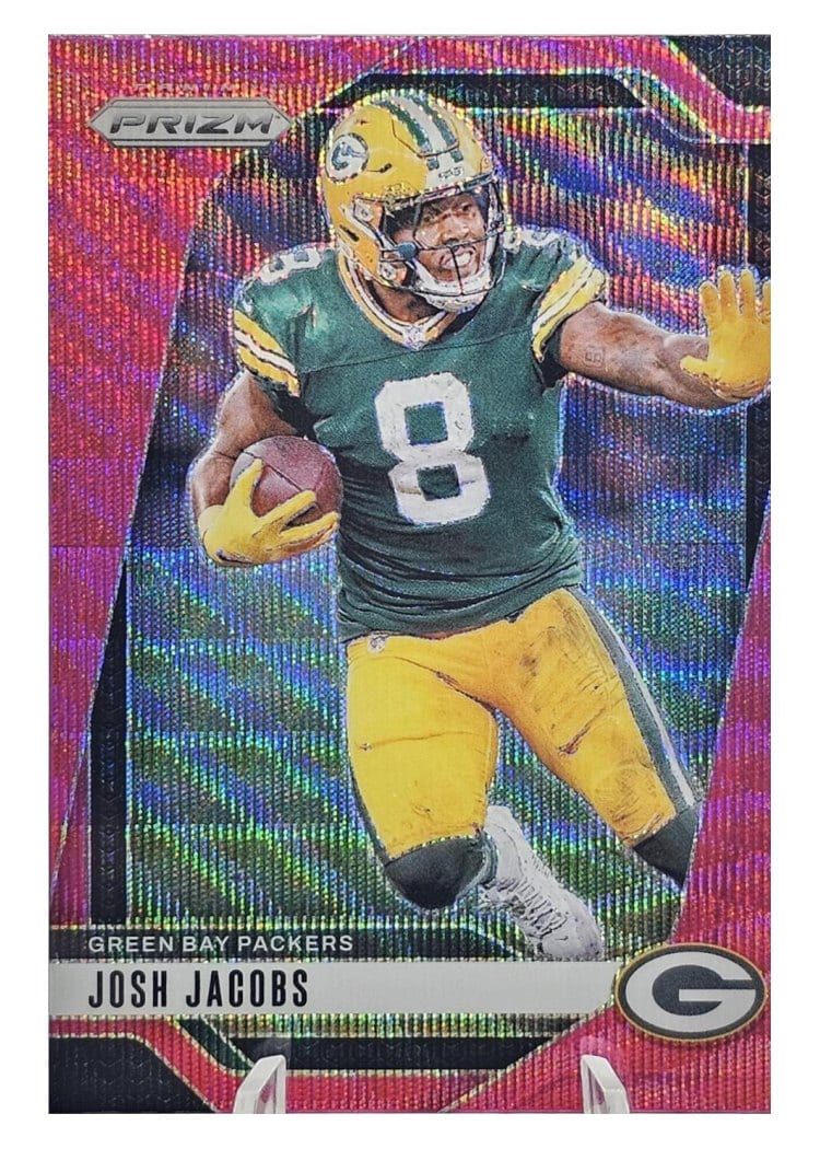 2024 Panini Prizm Base Set Josh Jacobs #102 card
