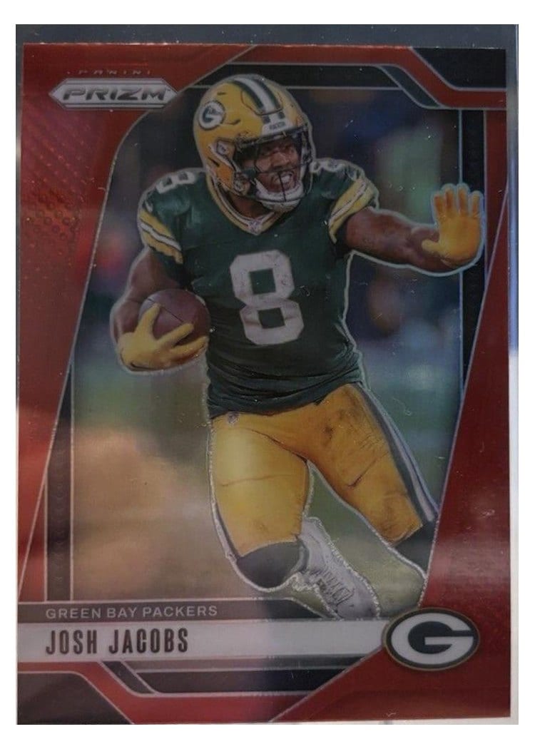2024 Panini Prizm Base Set Josh Jacobs #102 card