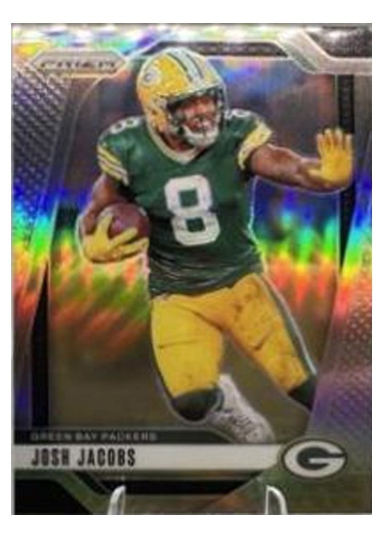 2024 Panini Prizm Base Set Josh Jacobs #102 card