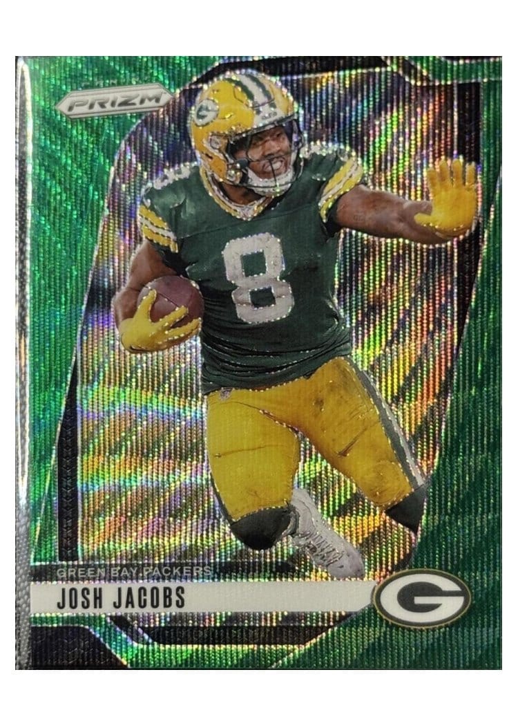 2024 Panini Prizm Base Set Josh Jacobs #102 card