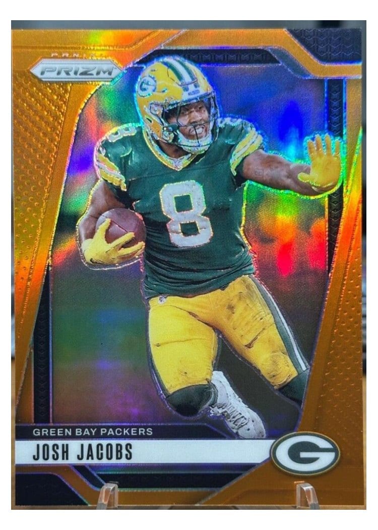 2024 Panini Prizm Base Set Josh Jacobs #102 card