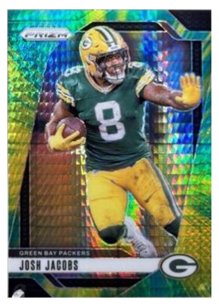 2024 Panini Prizm Base Set Josh Jacobs #102 card