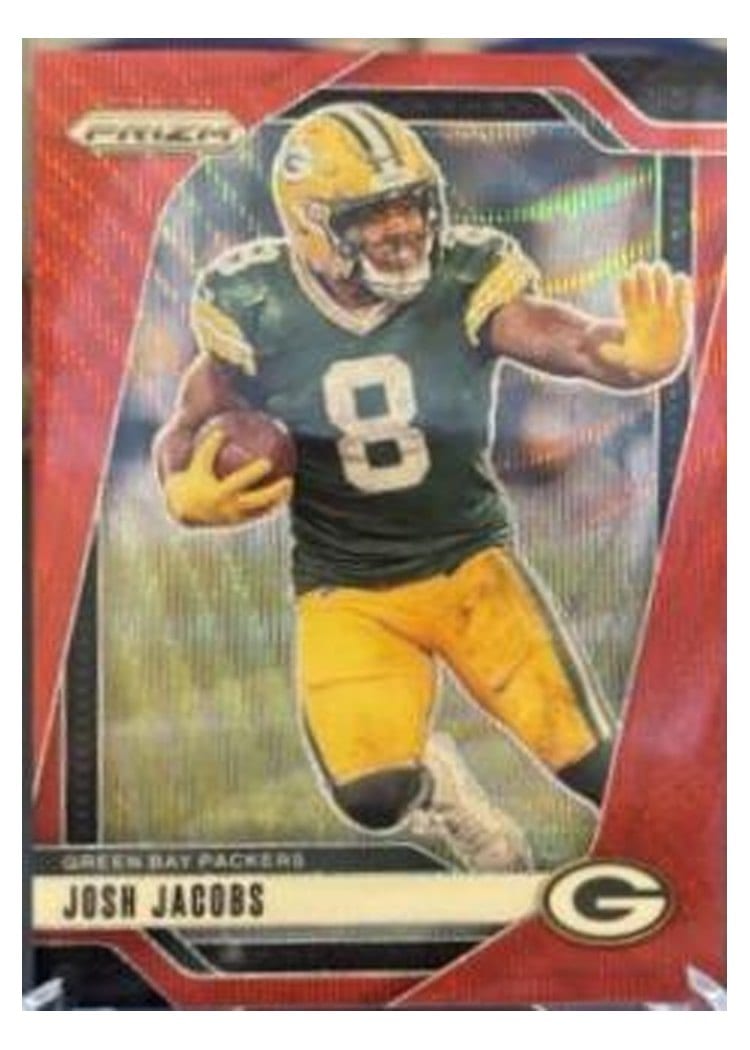 2024 Panini Prizm Base Set Josh Jacobs #102 card