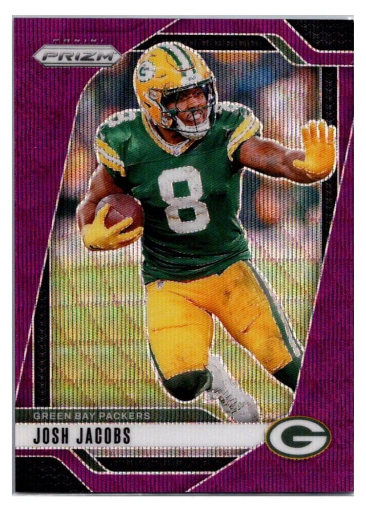 2024 Panini Prizm Base Set Josh Jacobs #102 card