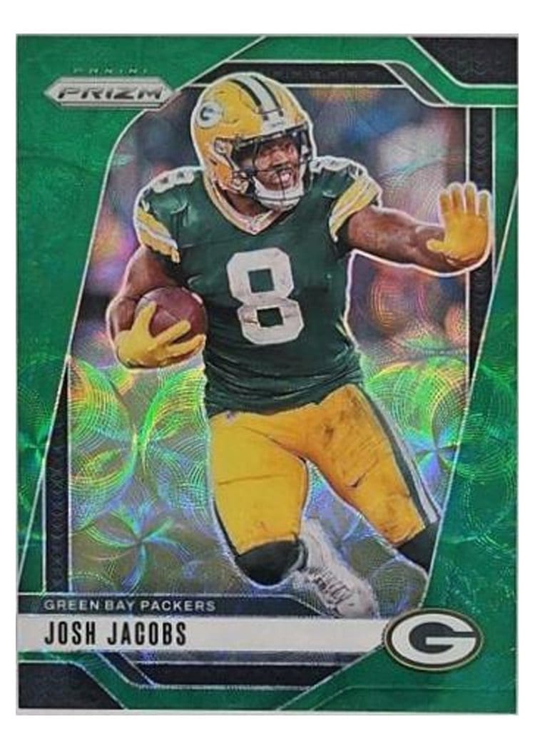 2024 Panini Prizm Base Set Josh Jacobs #102 card